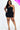 Plus Size Ribbed One Shoulder Cutout Front Casual Mini Bodycon Dress - Ethara Jay