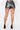 Faux Leather Cargo Mini Shorts Ethara Jay