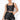 Faux Leather Square Zippered Crop Top Ethara Jay