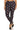 Plus Size Plaid Graphic Printed Knit Legging With Elastic Waist Detail - Ethara Jay