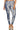 Plus Size Tie Dye Print, Full Length Leggings In A Slim Fitting Style With A Banded High Waist - Ethara Jay