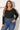 Plus Size Round Neck Long Sleeve Bodysuit - Ethara Jay