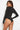 Half Button Round Neck Long Sleeve Bodysuit - Ethara Jay