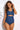 Scalloped Cut Out Ruched Maternity Swimsuit - Ethara Jay