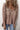 Pocketed Half Button Long Sleeve Hoodie - Ethara Jay