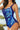 V-Neck Sleeveless Printed One-piece Swimwear - Ethara Jay