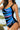 V-Neck Sleeveless Printed One-piece Swimwear - Ethara Jay