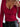 Valentine’s Day Glitter Drawstring Surplice Long Sleeve Blouse Ethara Jay