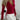 Valentine’s Day Glitter Drawstring Surplice Long Sleeve Blouse Ethara Jay