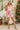 Candy Cane Collared Neck Top and Shorts Lounge Set - Ethara Jay