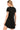 Graphic Round Neck Short Sleeve Lounge Dress - Ethara Jay