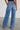 Raw Hem Wide Leg Jeans with Pockets - Ethara Jay