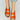 MMShoes Feeling Alive Double Banded Slide Sandals in Orange Trendsi