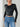 Perfee Flower Round Neck Long Sleeve Bodysuit - Ethara Jay