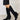 Forever Link Rhinestone Knee High Cowboy Boots Trendsi